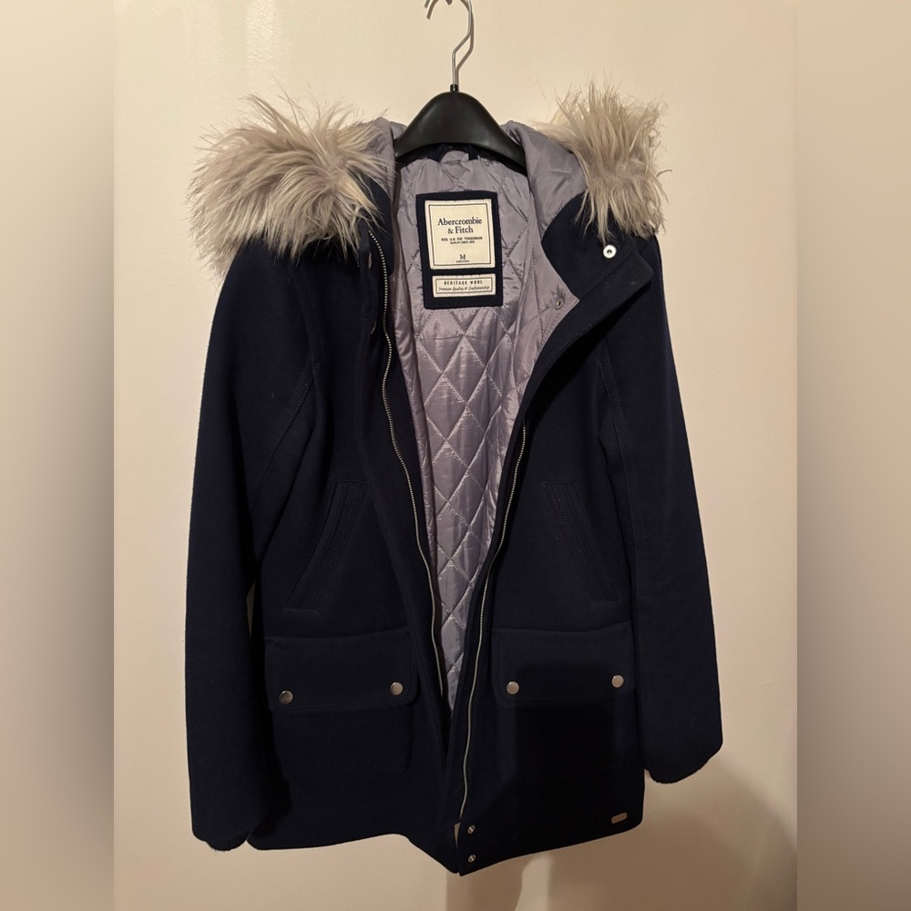 Abercrombie & Fitch Heritage Wool parka